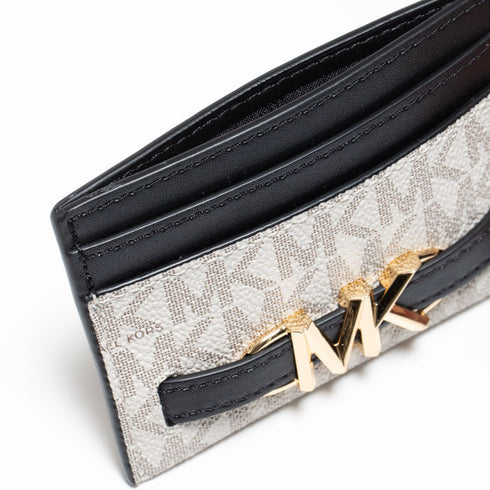 Tarjetero Michael Kors Reed grande con logotipo