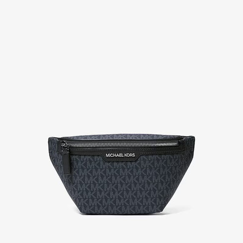 Banano Micharl Kors Cooper azul logo