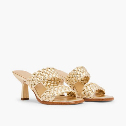 Sandalia Michael Kors dorada Nadia