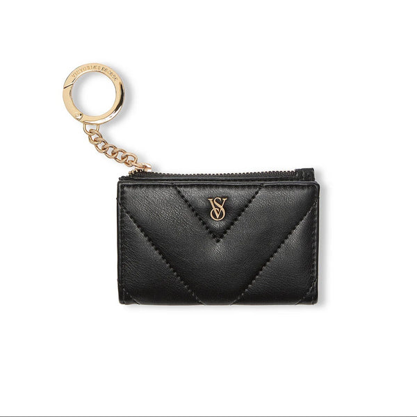 Tarjetero Victoria Secret plegable negro