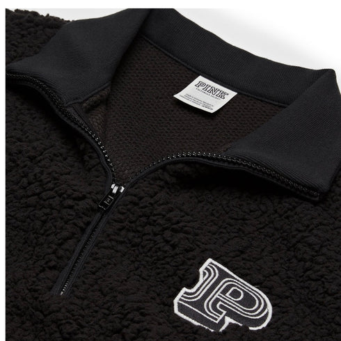 Poleron cropped Oversize sherpa XXL