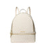 Mochila Michael Kors Rhea vainilla monograma