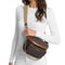 Riñonera Michael Kors Slater medium Sling Pack café
