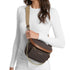 Riñonera Michael Kors Slater medium Sling Pack café