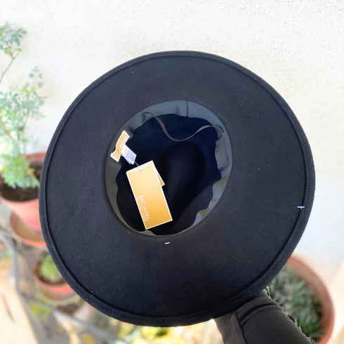 Sombrero Michael Kors Fedora lana café