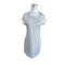 Vestido slim elasticado CK gris