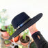 Sombrero Michael Kors Fedora lana café