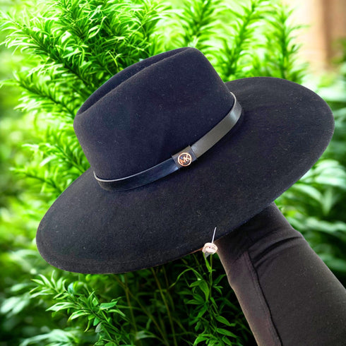 Sombrero Michael Kors Fedora lana café