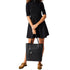 Tote Steve Madden Kimmy black con accesorios
