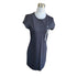 Vestido slim elasticado CK negro