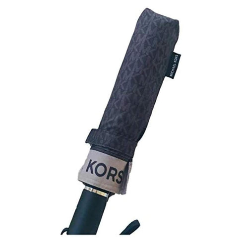 Paraguas Michael Kors negro monograma