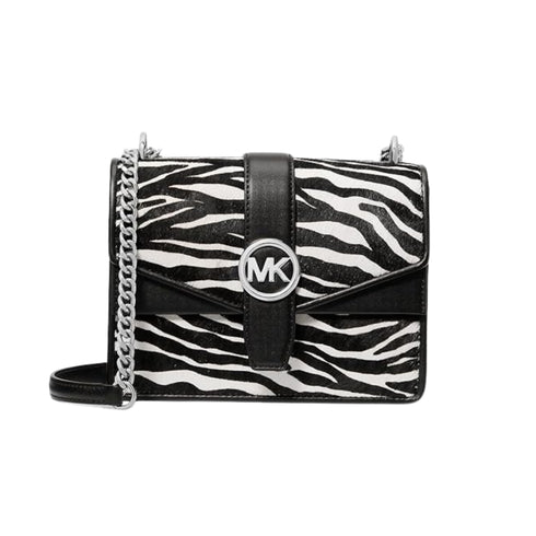 Cartera Michael Kors Greenwich Small Zebra
