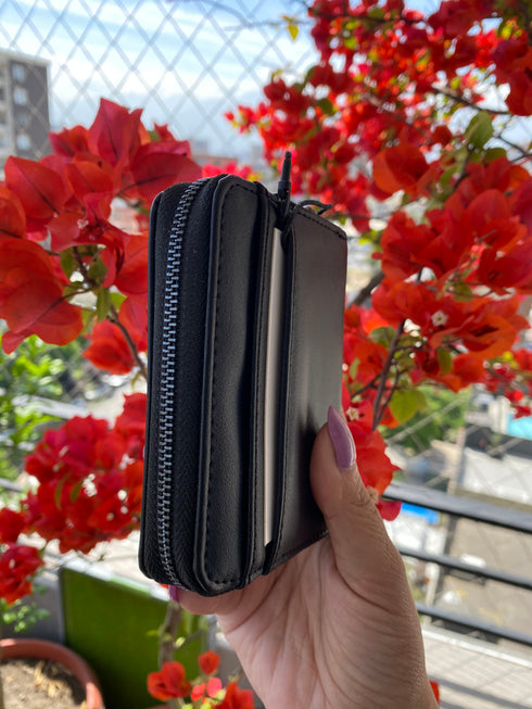 Billetera Steve Madden BCOBAIN mediana negra