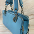 Crossbody Steve Madden BSerra largo doble strap celeste