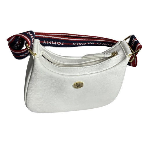 Crossbody Tommy Hilfiger blanco mediano