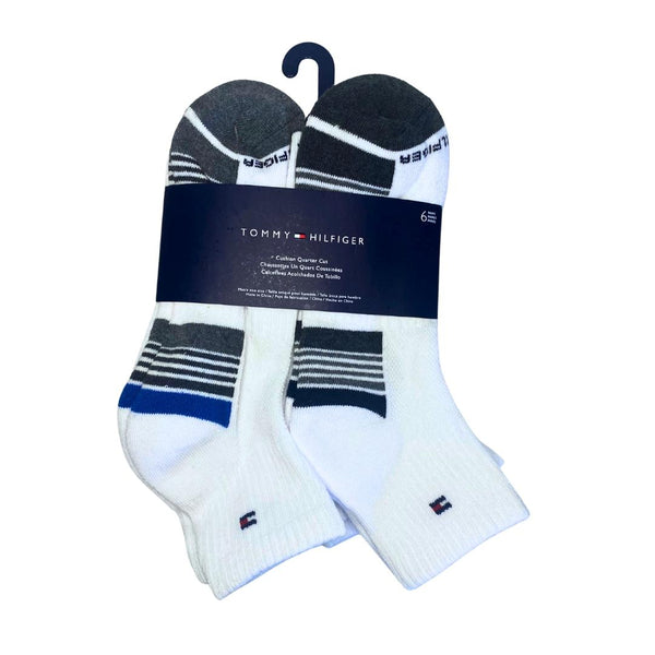 Set Tommy Hilfiger 6 pares calcetines Confort hombre mixto largo medio