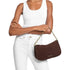 Crossbody Michael Kors Carmela gamuza medium (Preventa por whatsapp)