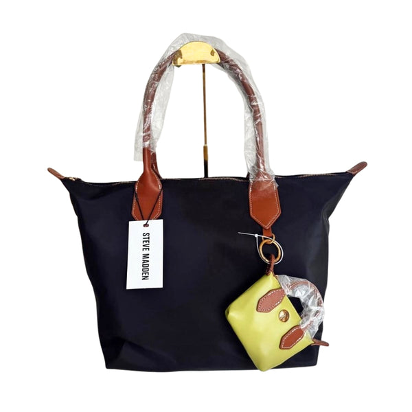 Tote Steve Madden con mini bag tela negro