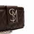 Billeteta y cartera de mano Steve Madden modelo Chev2 Wallet Cafe