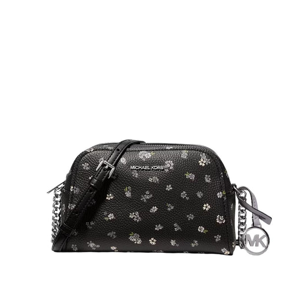 Crossbody Michael Kors Ashton XS floreado negro