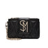Billeteta y cartera de mano Steve Madden modelo Chev2 Wallet Black