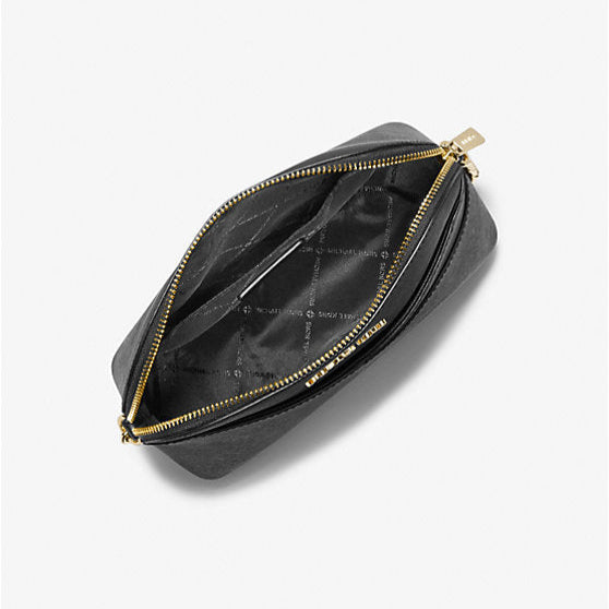 Jet Set Charm Medium Leather and Logo Crossbody Bag | Michael Kors