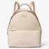 Mochila Michael Kors sheila mediana rose gold logo