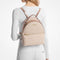 Mochila Michael Kors sheila mediana rose gold logo