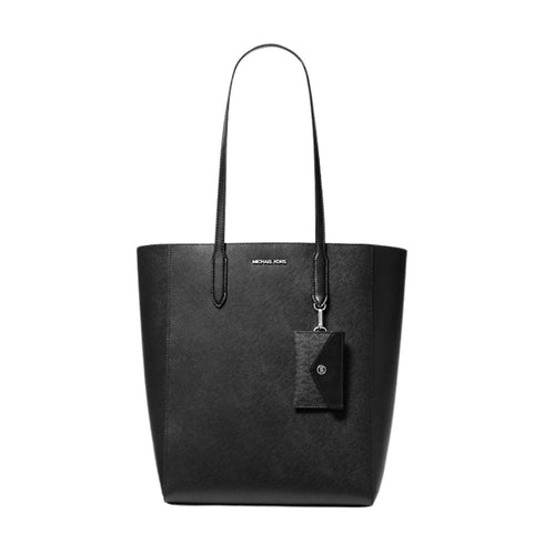 Tote Michael Kors Vincent grande y monedero negro