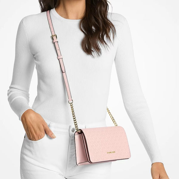 Crossbody Michael Kors jet set medium signature