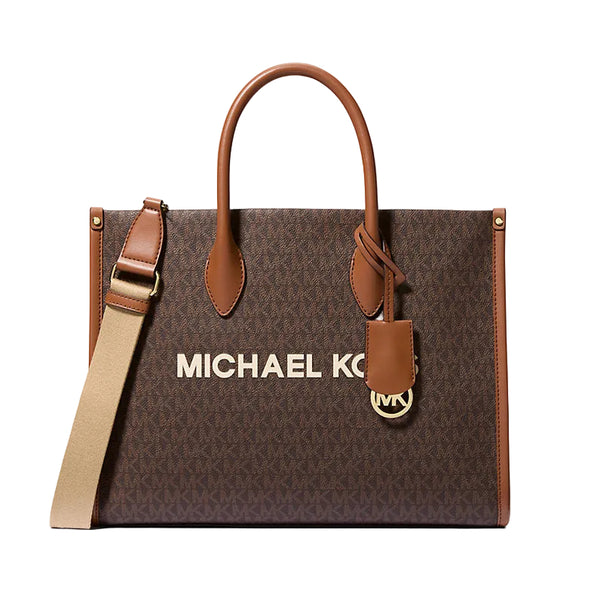 Tote Mochael Kors Mirella medium monograma café
