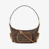 Crossbody Michael Kors Merrit convertible pequeña con logotipo exclusivo Brown (Reserva por whatsapp)