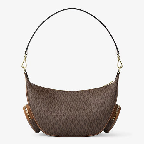 Cartera Michael Kors Merritt medium logo café convertible