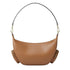 Cartera Michael Kors de hombro Merritt mediano de piel granulada Camel