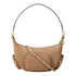 Cartera Michael Kors Merritt mediano convertible de gamuza Beige