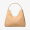 Cartera Michael Kors Nayla Medium Suede Hobo Camel