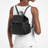Mochila Michael Kors Merrit de piel granulada negra