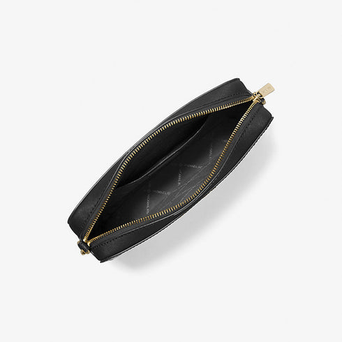Crossbody Michael Kors Jet Set clásico negro gold