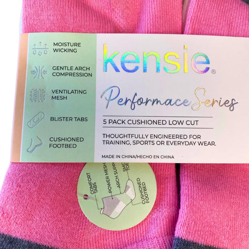 Set Calcetines KENSIE Performance series mujer, 5 pares