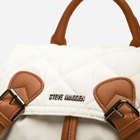 Mochila Solly Steve Madden Bone White