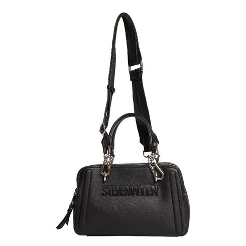 Crossbody Steve Madden Bserra negro largo doble strap