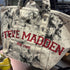 Tote Steve Madden textil denim cream modelo Devyn