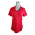 Polera mujer Tommy Hilfiger cuello piqué (polo) Roja