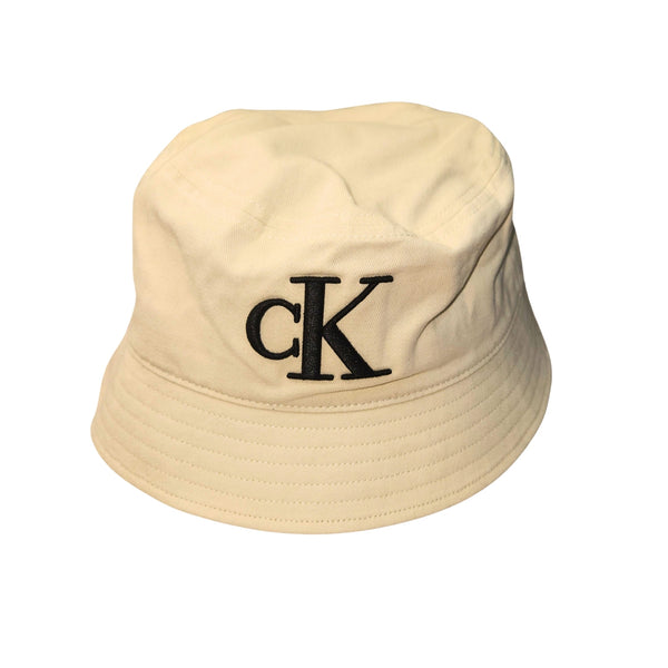 Gorra bucket Calvin Klein beige