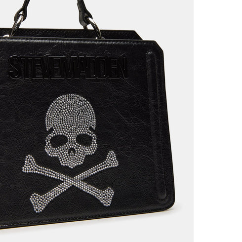 Cartera Evelyn Steve Madden crossbody calavera