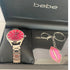 Set Reloj más charm bag marca BEBE
