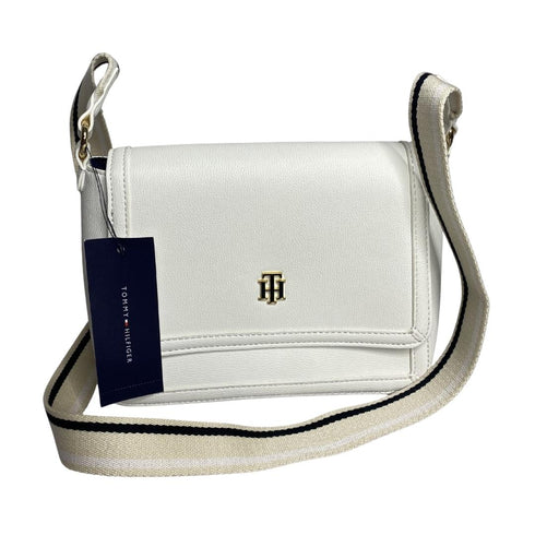 Crossbody Tommy Hilfiger blanco con strap