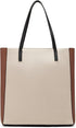 Tote Steve Madden Kimmy Tan con accesorios trio color