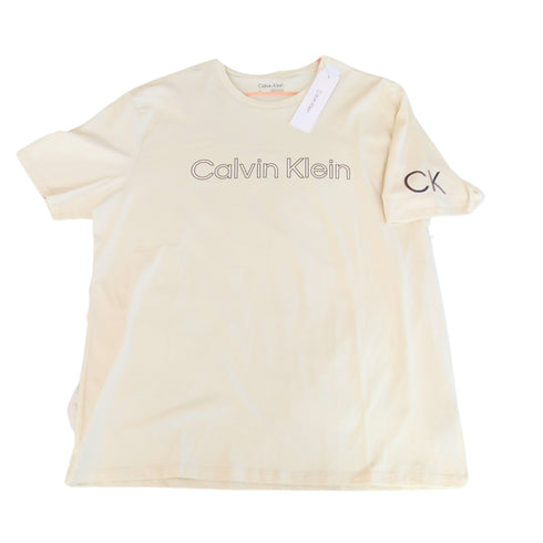Polera hombre Calvin Klein beige - L