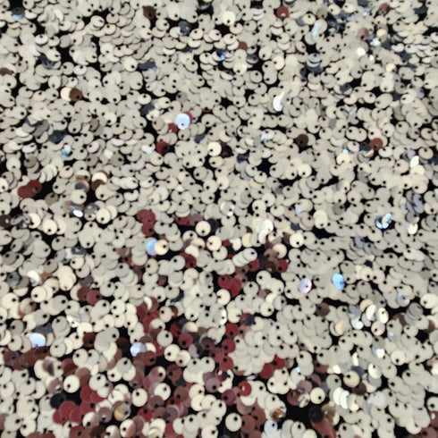 Crop top DKNY lentejuelas Fiesta Silver manga larga